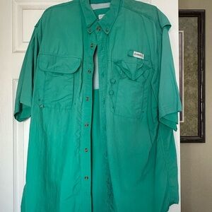 Magellan Outdoors Green Fishing Shirt